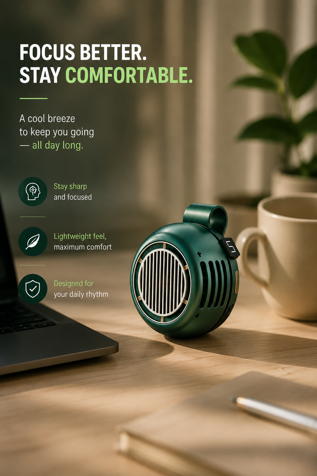 Stay Cool Anywhere, Instantly